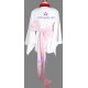 Binchotan white yukata kimono cosplay costume