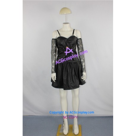 Death Note Misa Amane Cosplay Costume faux leather made