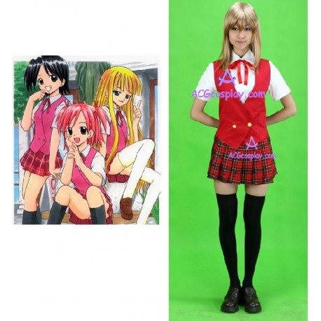 Negima! Magister Negi Magi Negima summer School Uniform Cosplay Costume