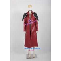 Final Fantasy VII 7 Genesis Rhapsodos outer coat cosplay costume  faux leather made