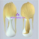 Fate zero saber cosplay wig 45cm 18inches