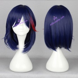 Kill La Kill Matoi Ryuuko cosplay wig mixed color short wig
