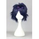 k Fushimi Saruhiko cosplay wig short wig navy blue
