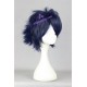 k Fushimi Saruhiko cosplay wig short wig navy blue