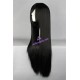 General wig cosplay wig long straight wig black color 80cm 32inches