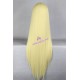 General wig cosplay wig long straight wig light yellow color 80cm 32inches