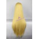 General wig cosplay wig long straight wig golden color 80cm 32inches