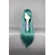 General wig cosplay wig long straight wig dark green 80cm 32inches