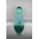 General wig cosplay wig long straight wig dark green 80cm 32inches