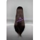 General wig cosplay wig long straight wig dark brown 80cm 32inches