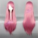 General wig cosplay wig long straight wig pink wig 80cm 32inches 