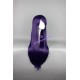 General wig cosplay wig long straight wig dark purple wig 80cm 32inches