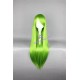 General wig cosplay wig long straight wig fresh green 80cm 32inches