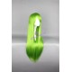 General wig cosplay wig long straight wig fresh green 80cm 32inches