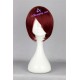 General wig cosplay wig short wig dark red