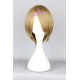 General wig cosplay wig short wig flaxen color