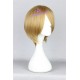 General wig cosplay wig short wig flaxen color