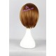 General wig cosplay wig short wig brown color
