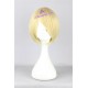 General wig cosplay wig short wig anime wig light golden color