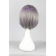 General wig cosplay wig short wig light grey color