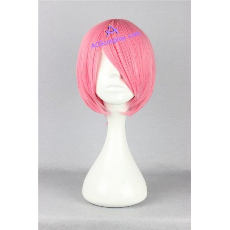 General wig short wig cosplay wig pink color