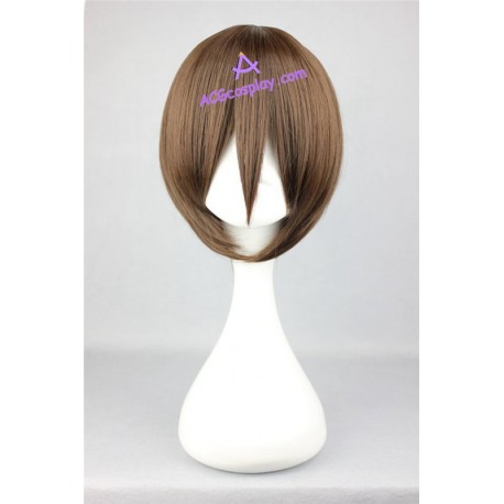 General wig short wig cosplay wig brown color