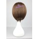 General wig short wig cosplay wig brown color