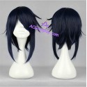 K cosplay Munakata Reisi cosplay wig navy blue wig