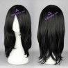 General wig cosplay wig black wig 45cm 18inches