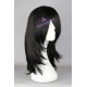 General wig cosplay wig black wig 45cm 18inches