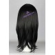 General wig cosplay wig black wig 45cm 18inches