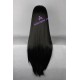 Cosplay wig long wig black wig with widow's peak stage wig 90cm 35inches