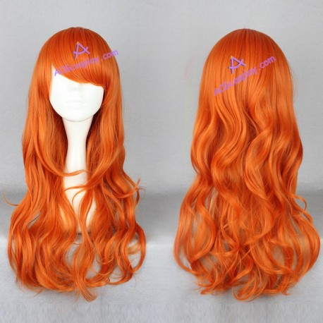 One piece Nami cosplay wig two years later 60cm 24inches
