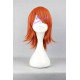 One piece Nami cosplay wig orange short wig