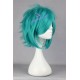 Katekyo hitman reborn! Fran cosplay wig short wig green color