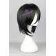 Attack On Titan Mikasa Ackerman cosplay wig short black wig