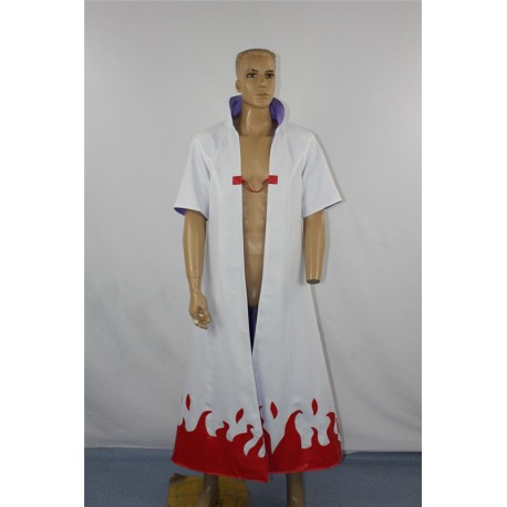 Naruto Team Jiraiya Minato Namikaze Cosplay Costume