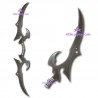 Bow and sword cosplay props