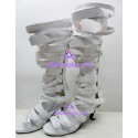Lolita shoes boots white make to order style 11