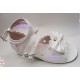 Lolita shoes boots white make to order style 3