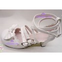 Lolita shoes boots white make to order style 5