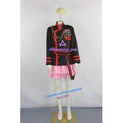 D.Gray-man Lenalee Lee pink skirt Cosplay Costume