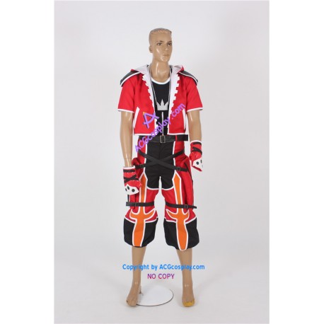 Kingdom Hearts II Sora Valor Form Cosplay Costume