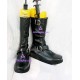 NANA Tall Black Gothic Boots PUNK ROCK Cosplay shoes