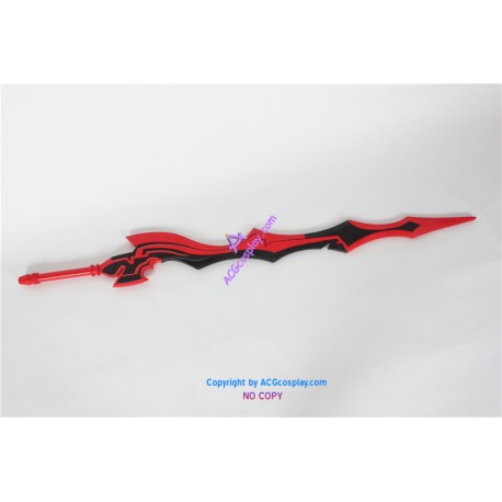 Fate Stay Night Saber's Red Sword Cosplay Prop PVC made