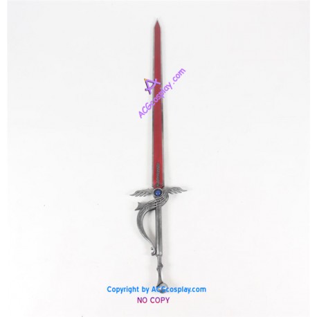 Final fantasy Crisis Core Genesis's rapier sword cosplay prop PVC made