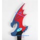 Kingdom Hearts Riku Keyblade cosplay prop pvc made