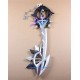 Kingdom Hearts Roxas Two Across Keyblade cosplay prop PVC made