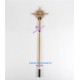 Magical Girl Lyrical Nanoha Hayate Yagami wand prop cosplay prop pvc made