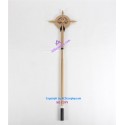 Magical Girl Lyrical Nanoha Hayate Yagami wand prop cosplay prop pvc made